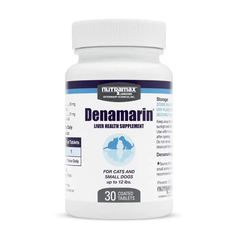 Denamarin Tablets for Small Pets 30 Count Bottle