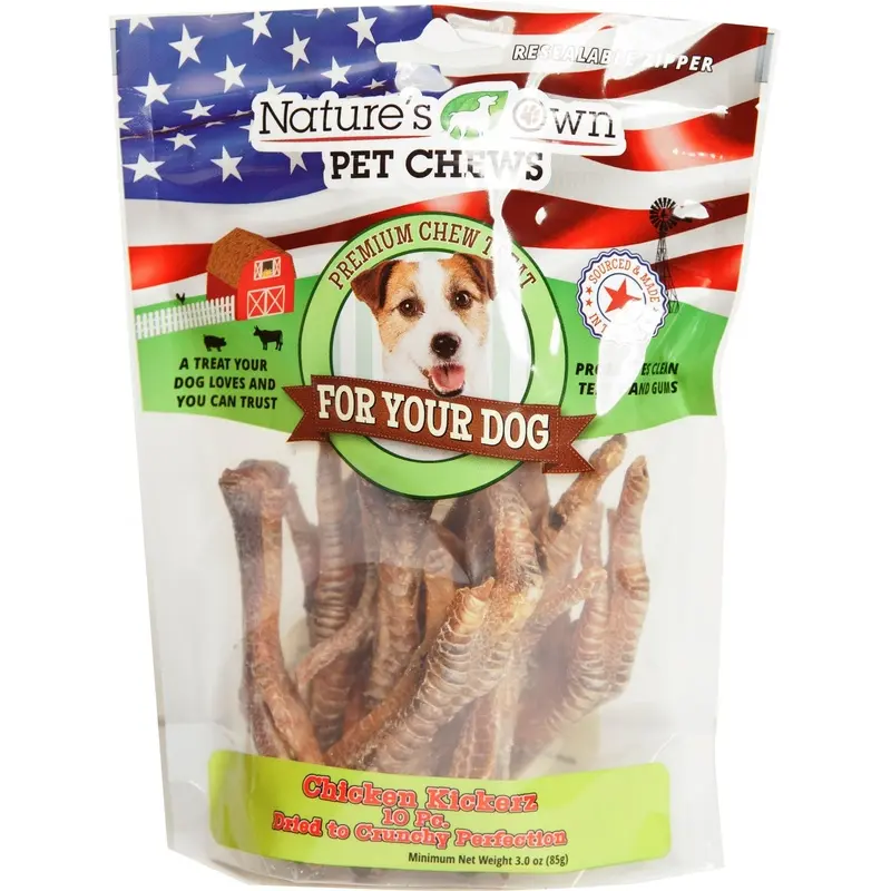 Natures Own Pet Chews Usa Chicken Kickerz 10Ct Chk