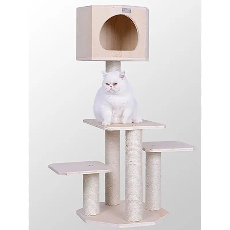Armarkat Premium Real Wood Cat Tree 46in