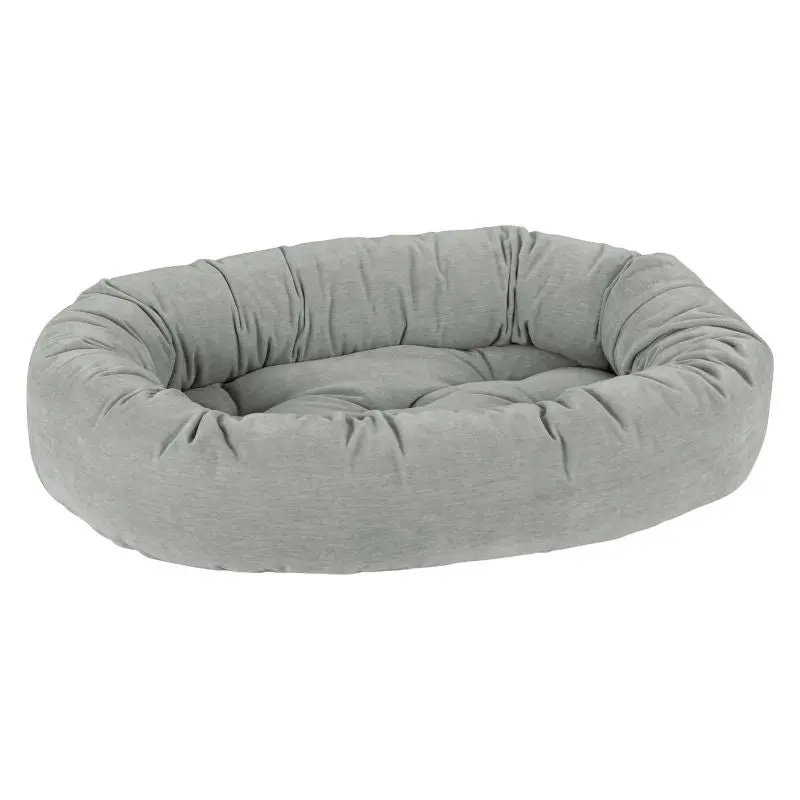 Bowsers Oyster Chenille Donut Dog Bed