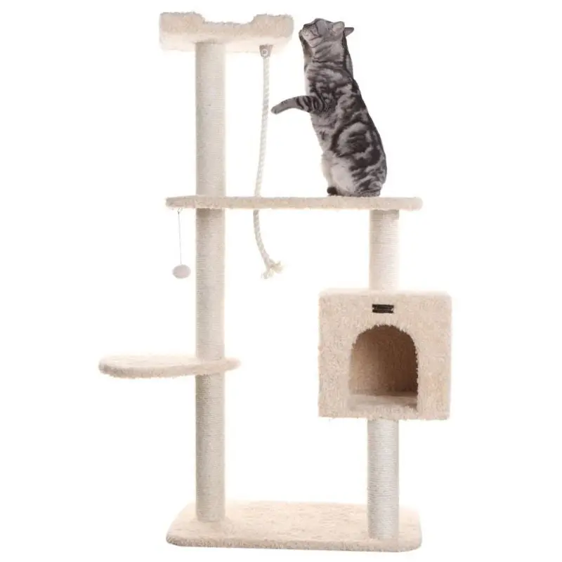 Armarkat Real Wood A5708 Faux Fur Cat Scratch