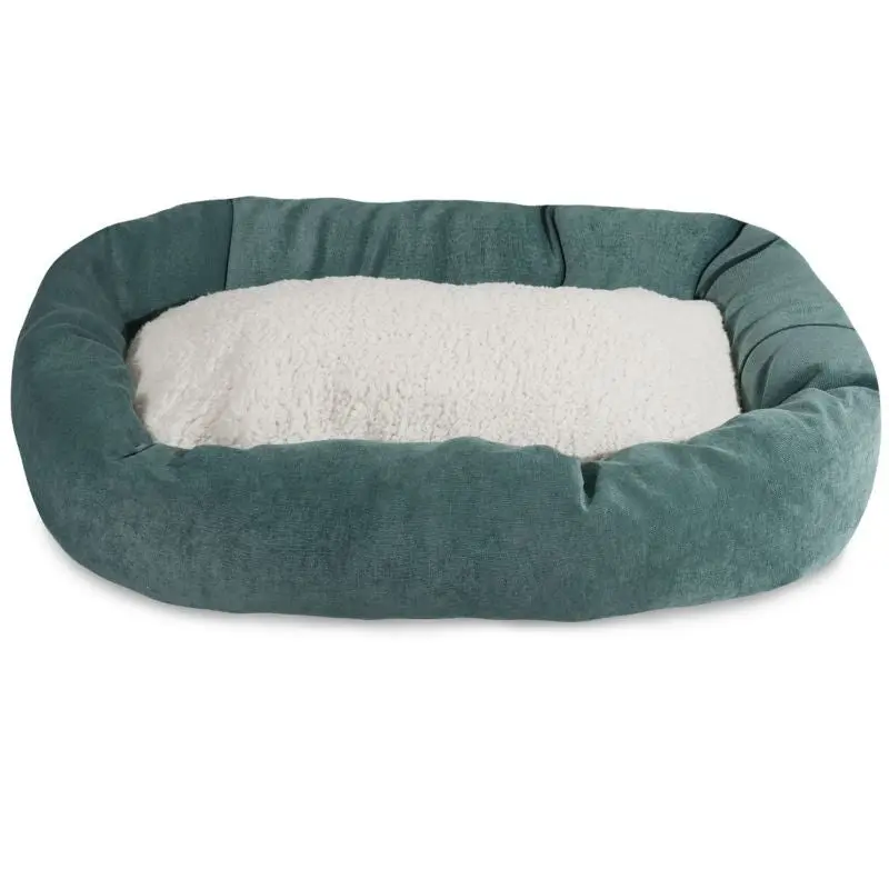 Majestic Pet Azure Villa Sherpa Bagel Bed