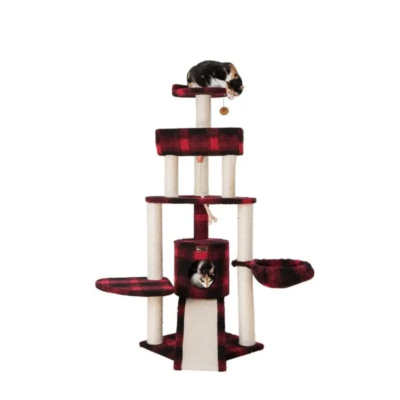 Armarkat Real Wood B5806 Multi Features Cat Tree