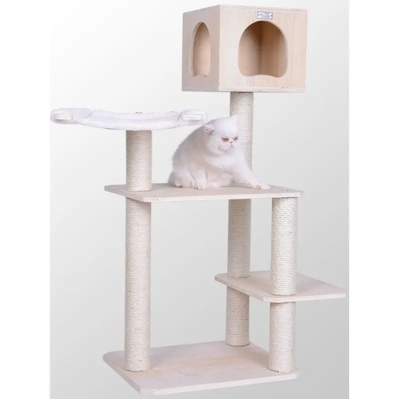 Armarkat Premium Real Wood Cat Tree 50in