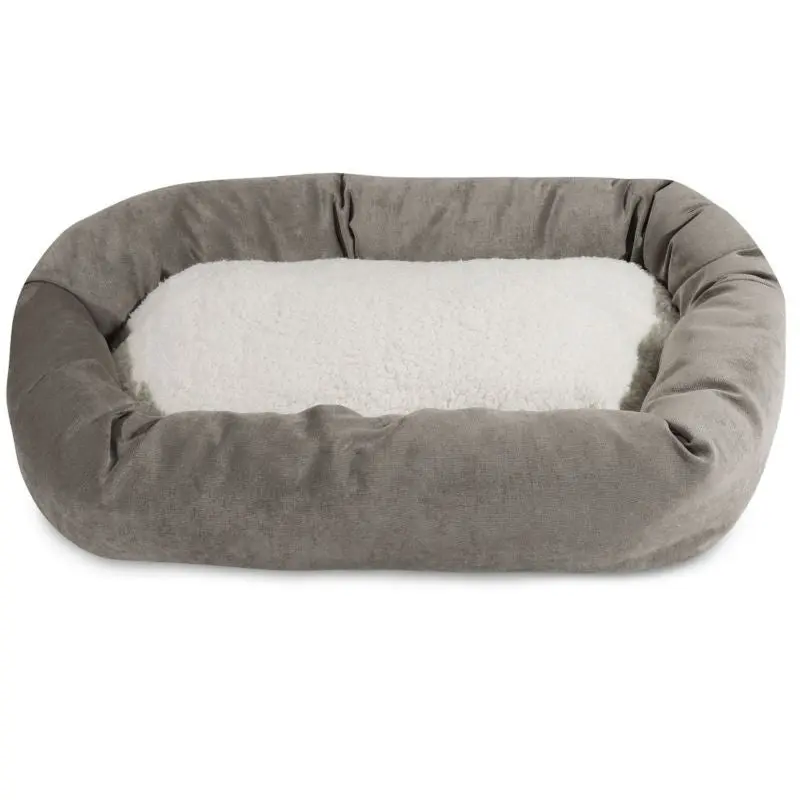 Majestic Pet Vintage Villa Sherpa Bagel Bed