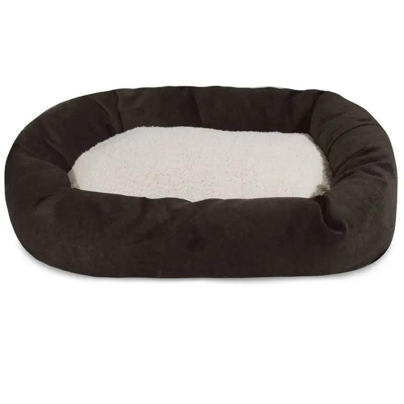 Majestic Pet Storm Villa Sherpa Bagel Bed