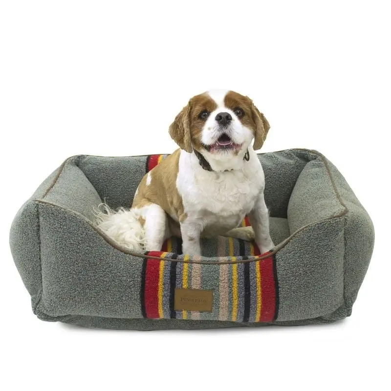 Pendleton Heather Green Kuddler Pet Bed