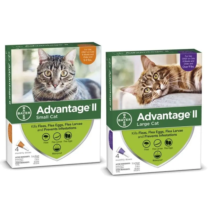 Advantage II for Cats 4-Month Supply