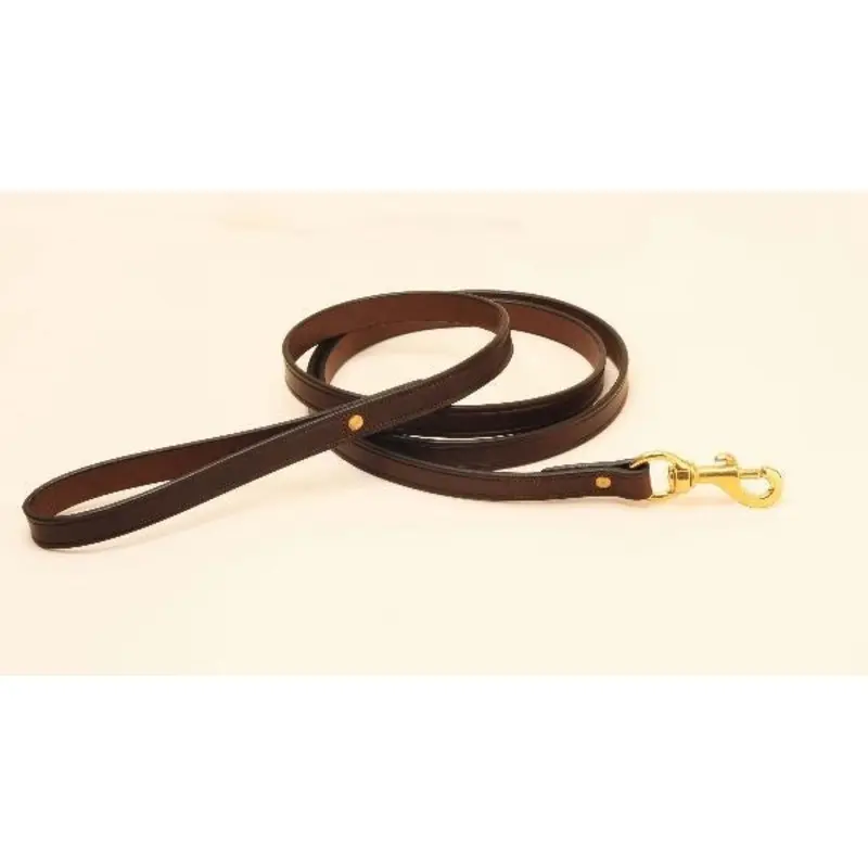 Tory Plain Creased Dog Leash 3/4Inx6Ft Hav