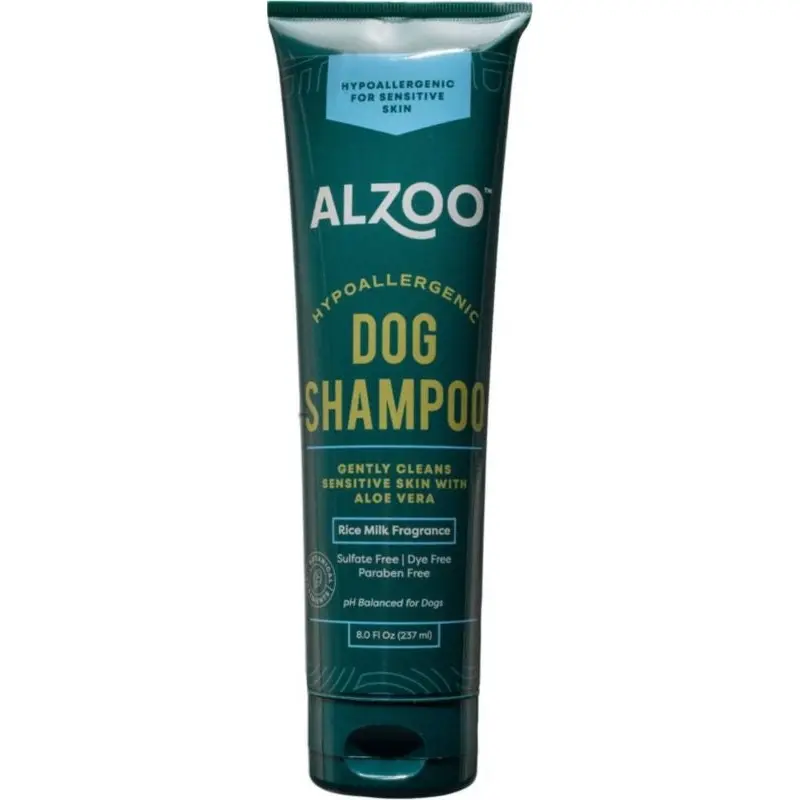 Alzoo Plant Based Hypoallergenic Dog Shampoo 8 Oz