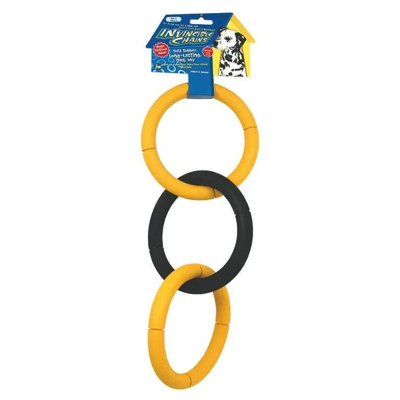 JW Pet Invincible Triple Chains Dog Toy