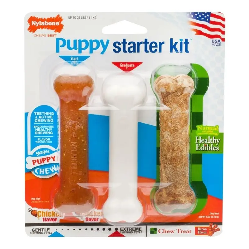 Nylabone Puppy Starter Kit