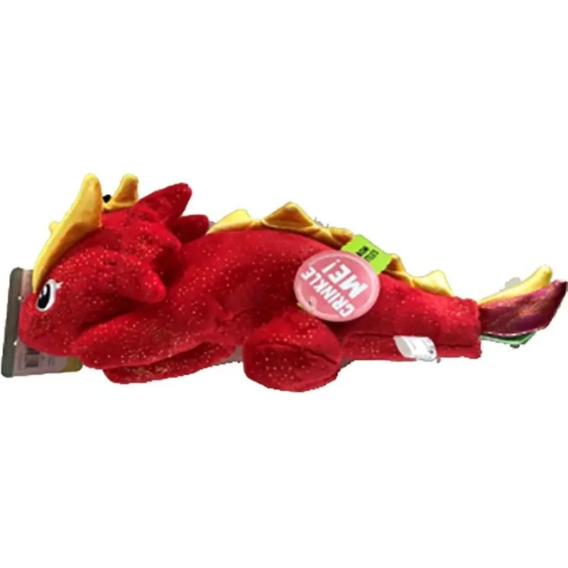 Fire The Dragon Plush Dog Toy
