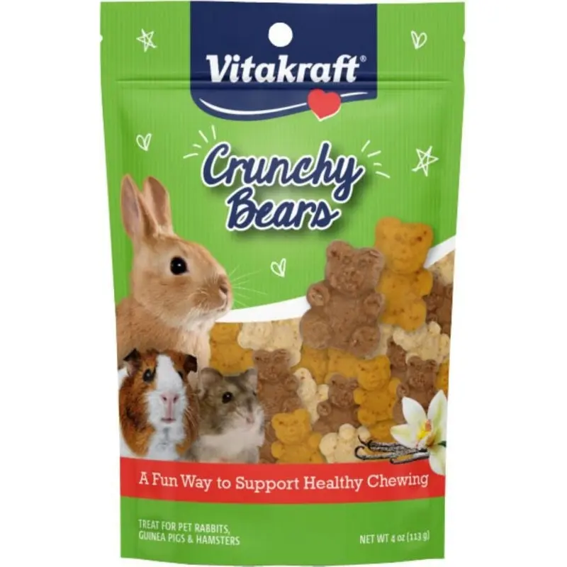 Vitakraft Crunchy Bears Small Animal Treats