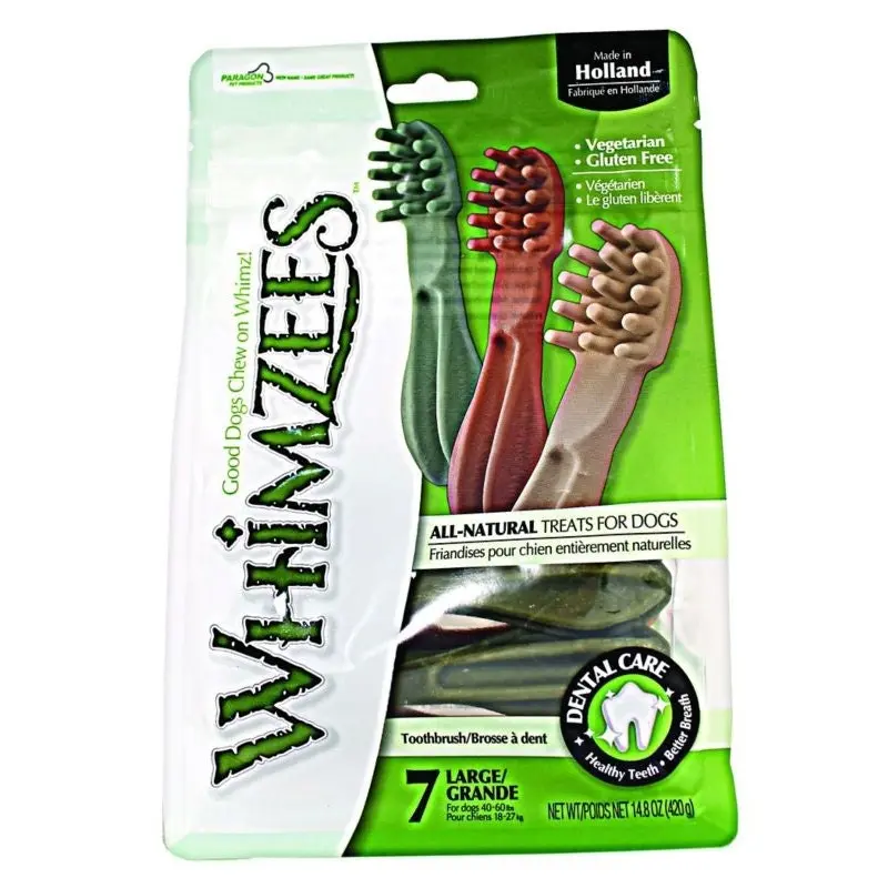 Whimzees Toothbrush Star Dental Dog Chew