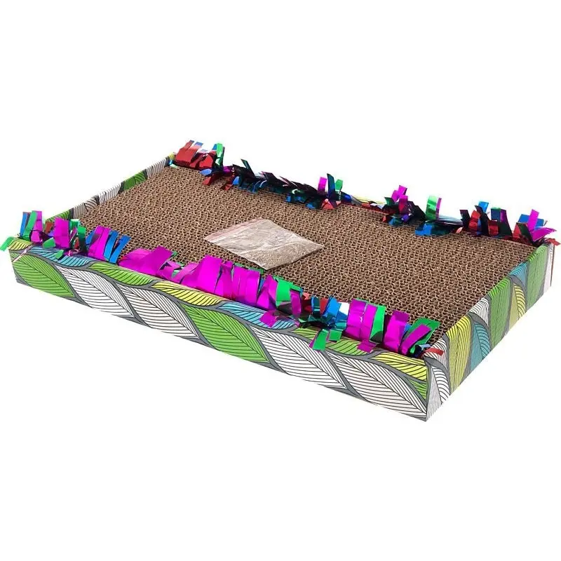 Fancy Cat Corrugate Scratcher