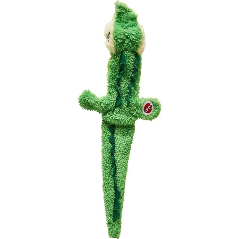 Love The Earth Crocodile Stuffing Free Dog Toy