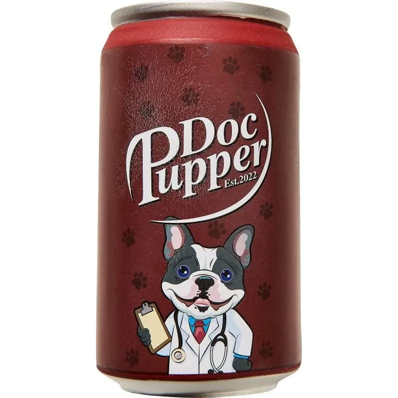 Spot Fun Drink Doc Pupper Can Vinyl Dog Toy