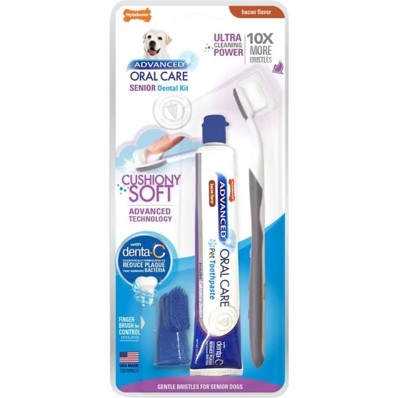 Advanced Oral Care Senior Dental Kit Soft Bristles