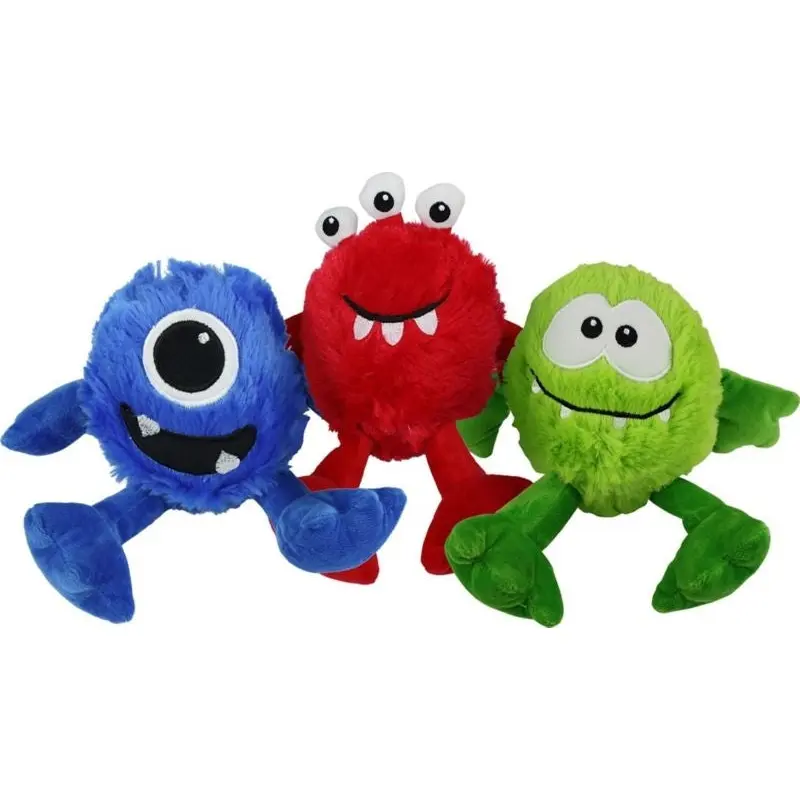 Multipet Minipet Monsters Plush Dog Toy