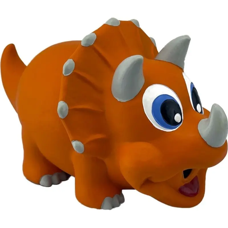 Naturflex Triceratop Latex Dog Toy