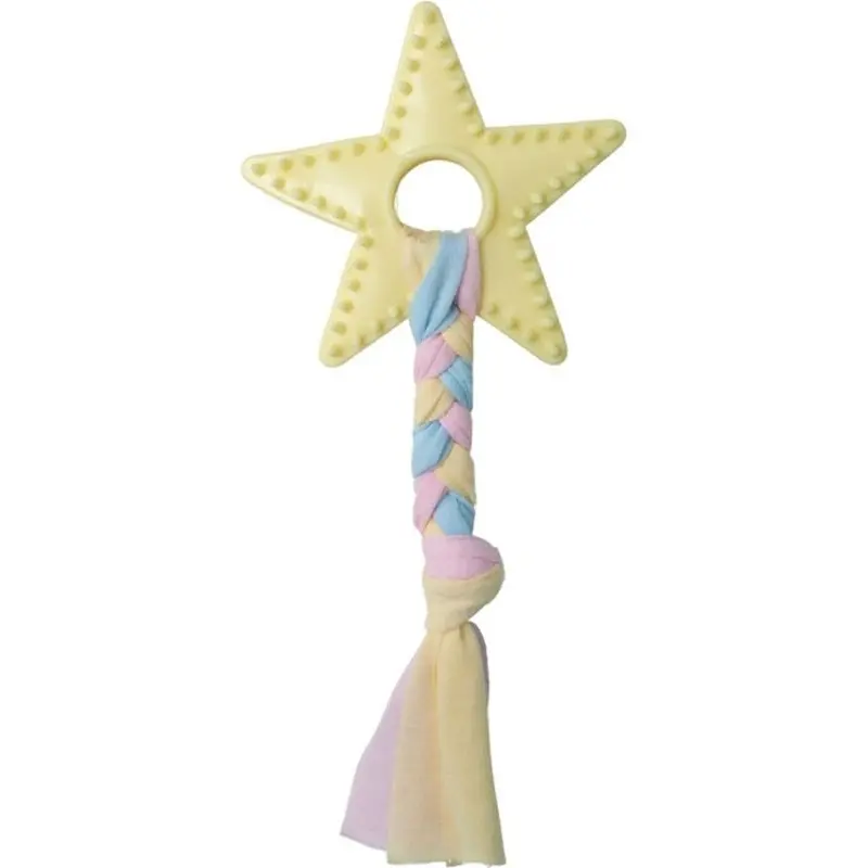 Snugarooz Lil Star Chew Eco Tpr Dog Toy 7 In