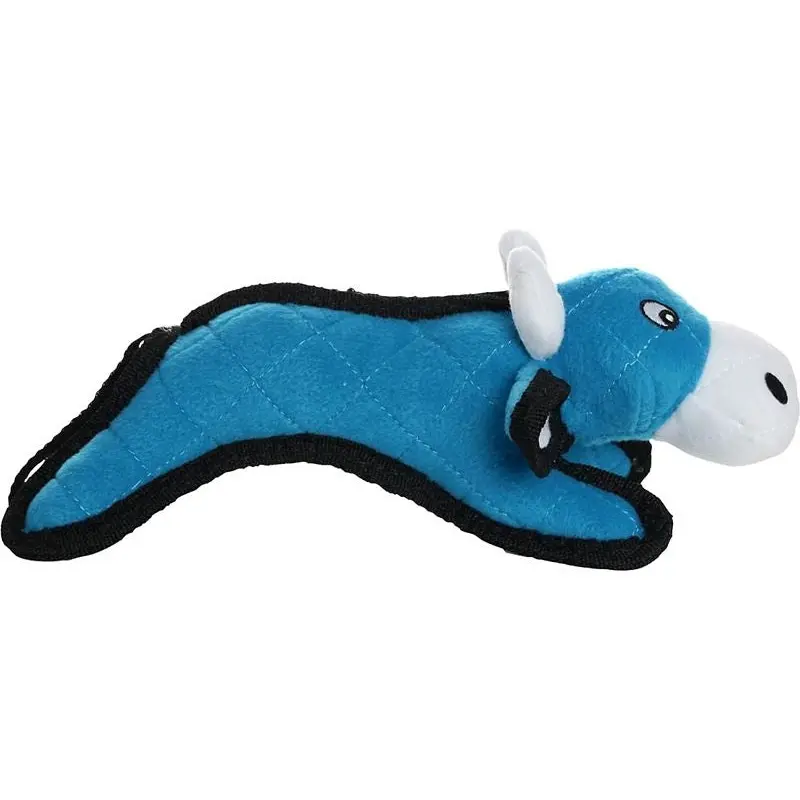Tuffy Jr Barn Yard Cow Durable Soft Dog Toy
