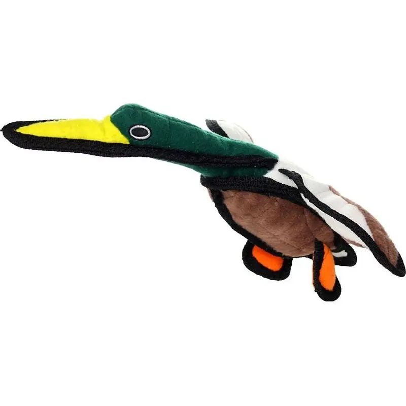 Tuffy Jr Barn Yard Duck Durable Soft Dog Toy