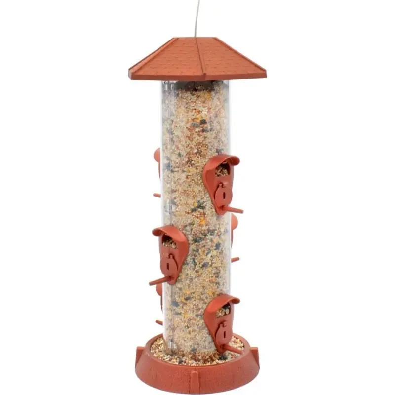Village Collection 2 In 1 Hinged Port Bird Feeder