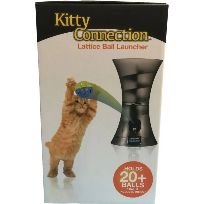 Kitty Connection Lattice Ball Launcher Gray
