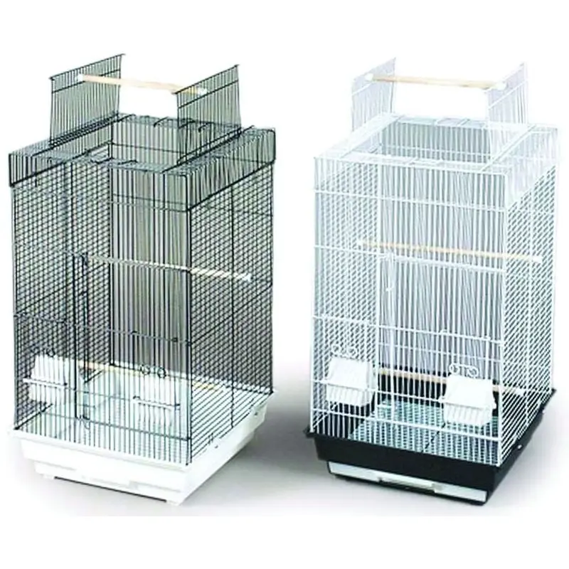 Prevue Hendryx Cage Playtop Keet 16x16x26 4 pack