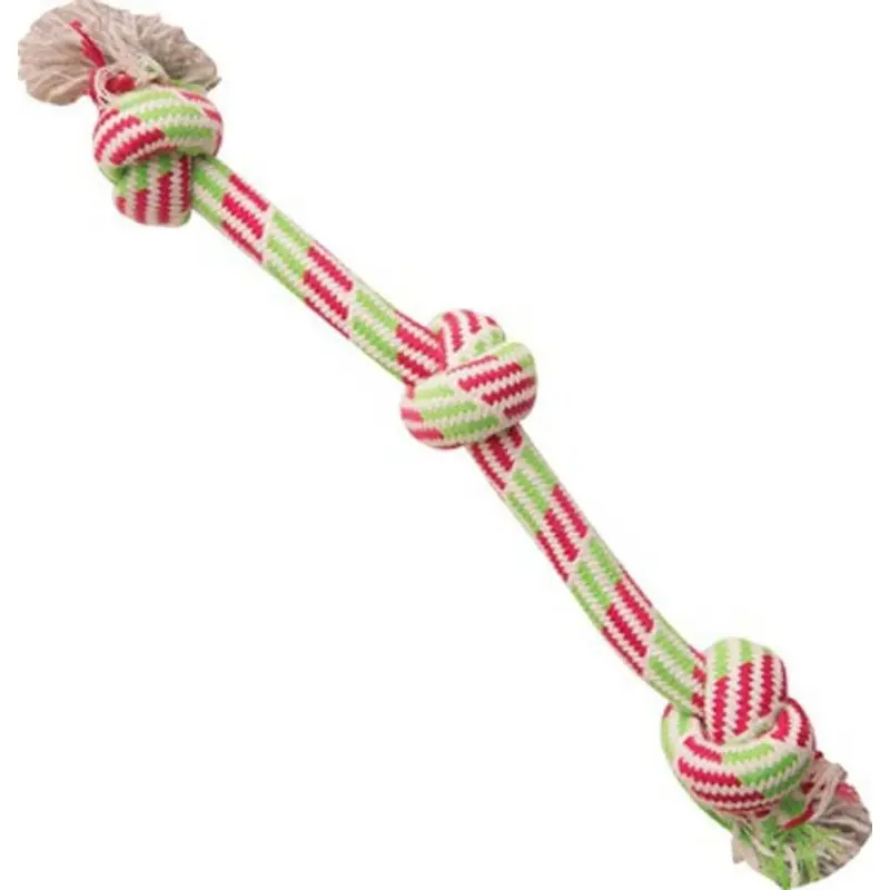 Snugz Knotty N Nice Rope Tug 16in Grn