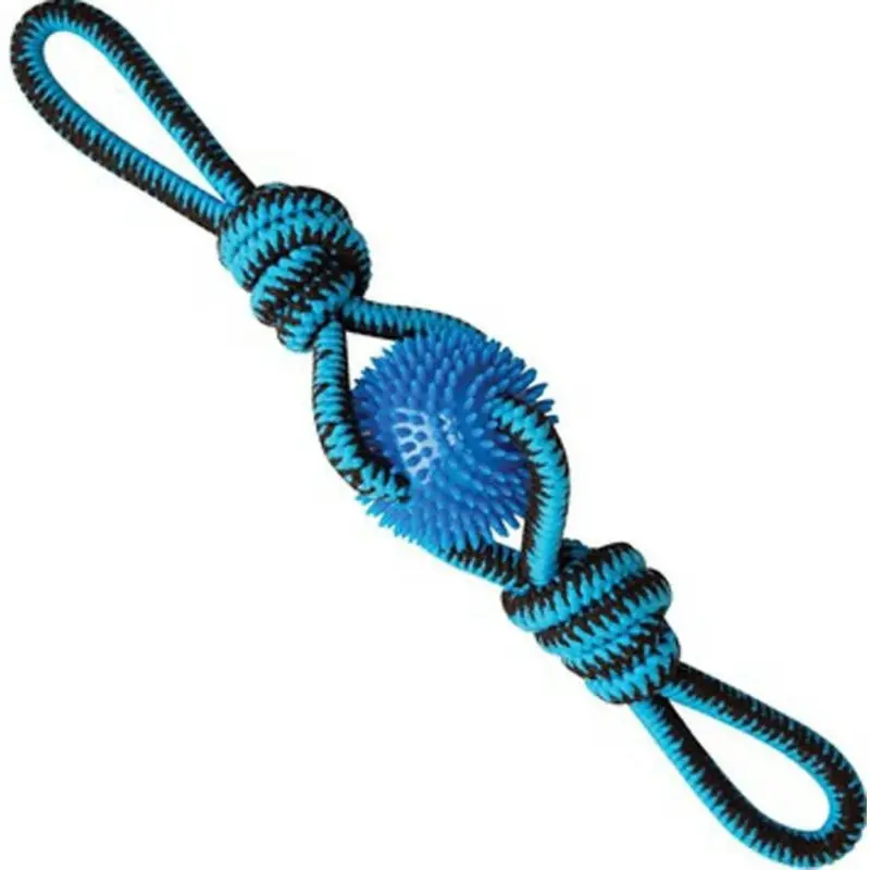 Snugz Spikey Beast Rope Tug 24in Grn