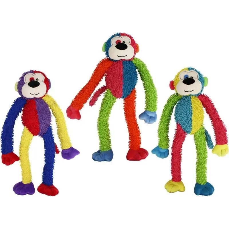 Multipet Multicrew Monkey Plush Dog Toy
