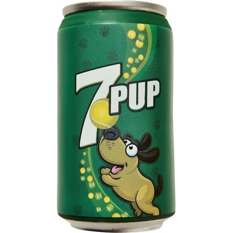 Spot Fun Drink 7 Pup Can Vinyl Dog Toy