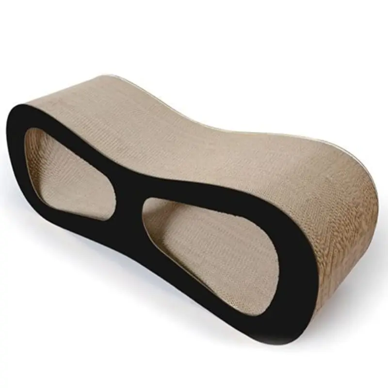 Pet Life Modiche Lounger Cat Scratcher Black
