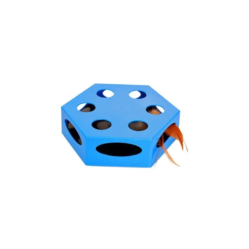 Knock n Roll Interactive Spinning Cat Toy