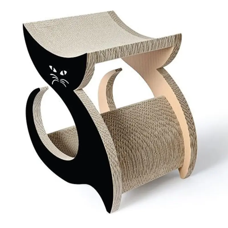 Pet Life Purresque Designer Lounger Cat Scratcher