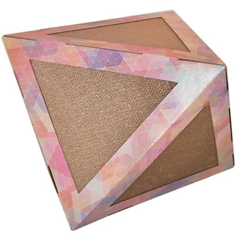 Pet Life Triangular Collapsible Cat Scratcher