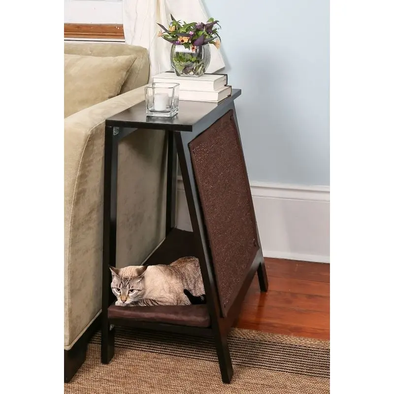Refined Feline A Frame Cat Bed