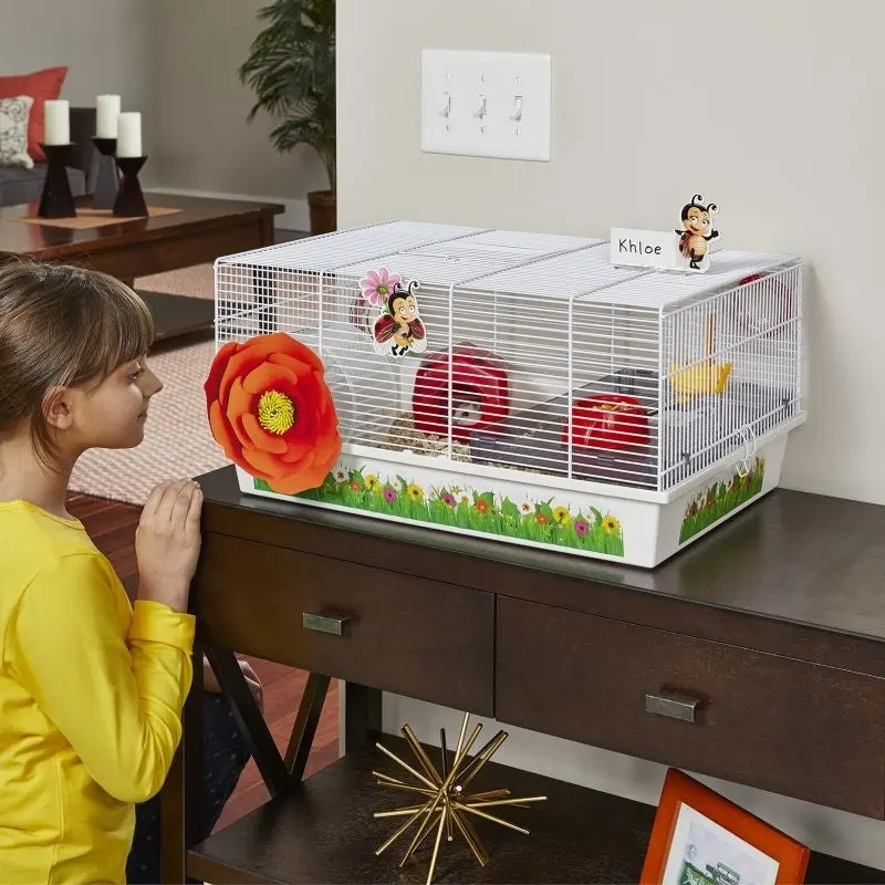 Critterville Ladybug Hamster Home