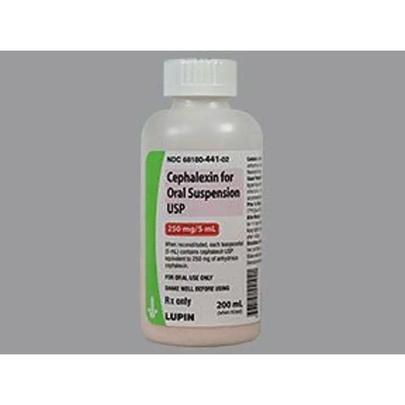 Cephalexin Suspension 250mg/5mL