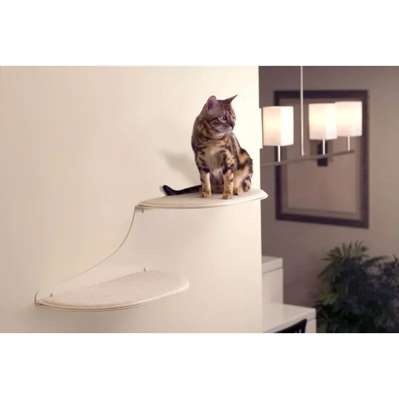 Refined Feline Cat Clouds Cat Shelf
