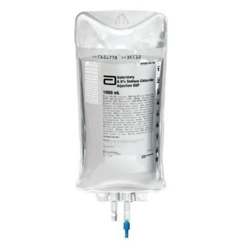 Sodium Chloride 0.9 percent Bag 1000ml