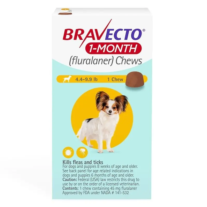 Bravecto Chews 1 Month Supply