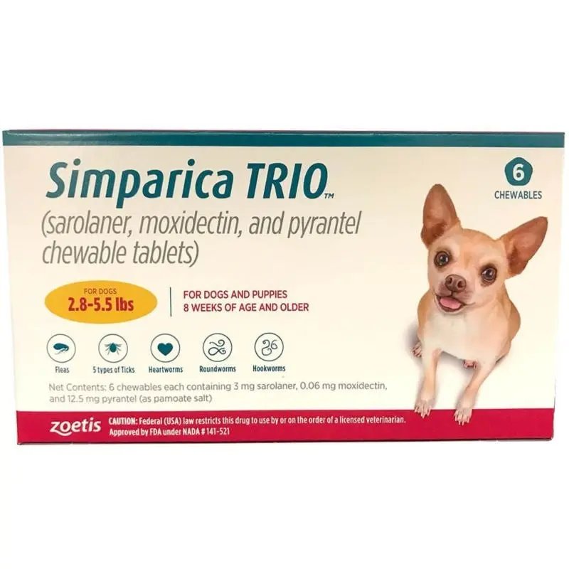 Simparica TRIO Chewable