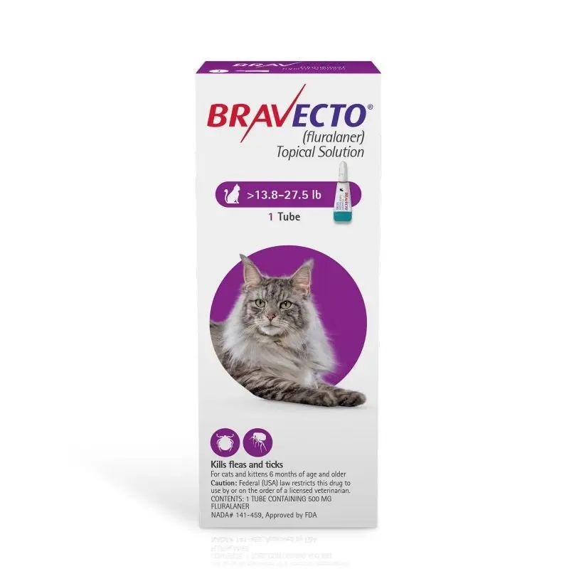 Bravecto Topical for Cats 12 Week Dose