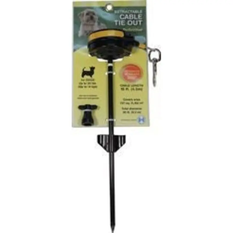 Howard Pet Products Retractable Dog Tie Out