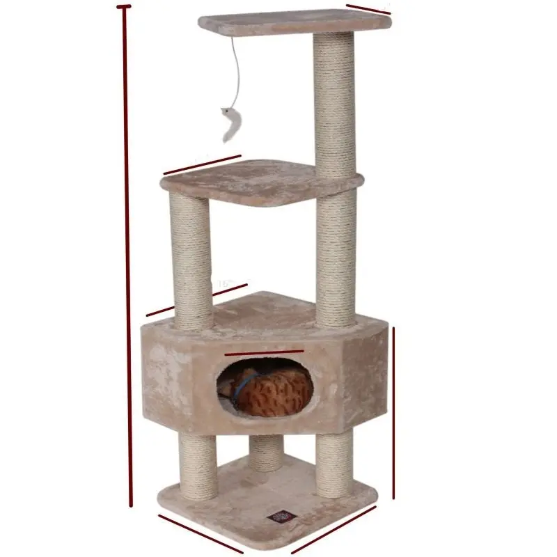 Majestic 52 Inch Casita Cat Furniture Tree
