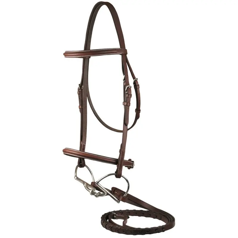 DaVinci Raised Bridle/Laced Reins